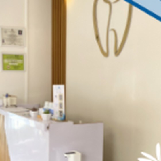 The clinic reception